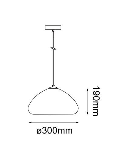 LÁMPARA NUBE METÁLICA
