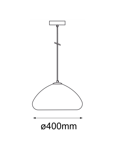 LÁMPARA NUBE METÁLICA