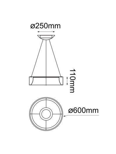 COLGANTE DECORATIVO MARCOS SUPERPUESTOS
