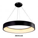 Aro LED Suspendido Negro