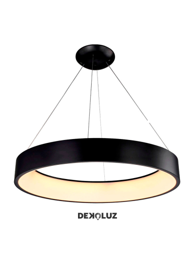 Aro LED Suspendido Negro