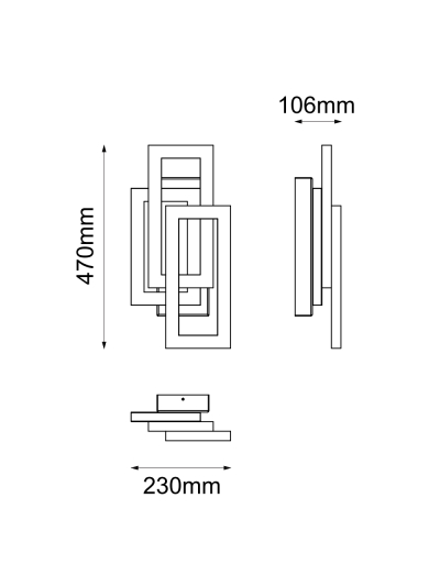 LÁMPARA DE PARED MARCOS