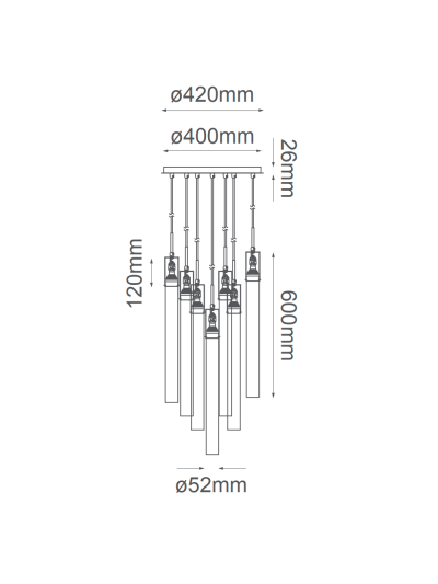 COLGANTES DECORATIVOS GEL CYLINDER 7