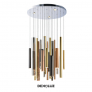 Lámpara Tubos Multicolor Moderna