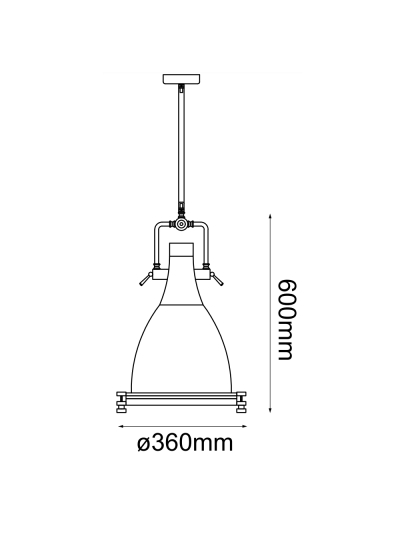 COLGANTE DECORATIVO CLÁSICO FUTURISTA