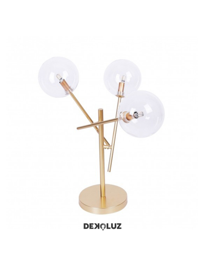 LÁMPARA DE MESA FRUTOS DE CRISTAL