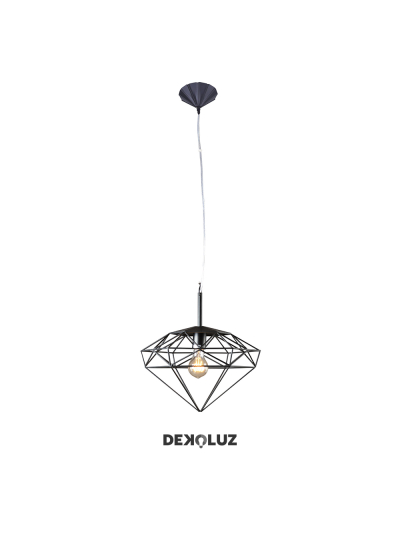 COLGANTE DECORATIVO JAULA DIAMANTE