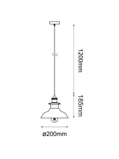 COLGANTE DECORATIVO CLÁSICO VINTAGE