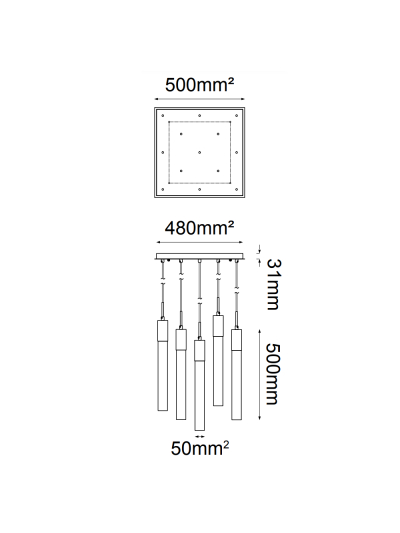 COLGANTES DECORATIVOS BLOCK GEL 13