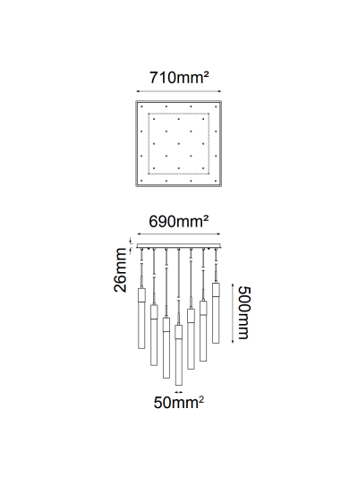 COLGANTES DECORATIVOS BLOCK GEL 25