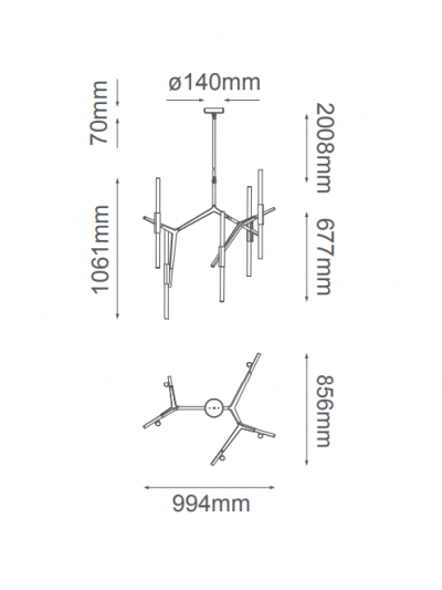 COLGANTE DECORATIVO SABLES 10