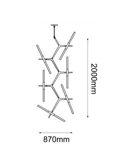 COLGANTE DECORATIVO SABLES 12