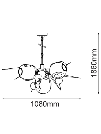 COLGANTE DECORATIVO THORN