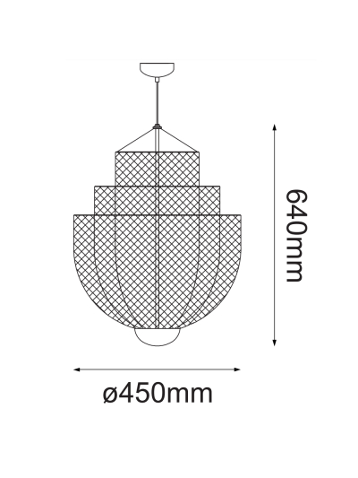 COLGANTE DECORATIVO CAGES