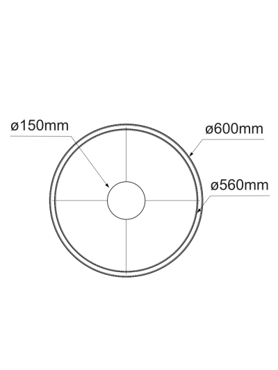 COLGANTE DECORATIVO ANILLO GRIEGO