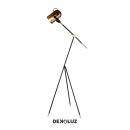 Lámpara Piso Cobre Moderna