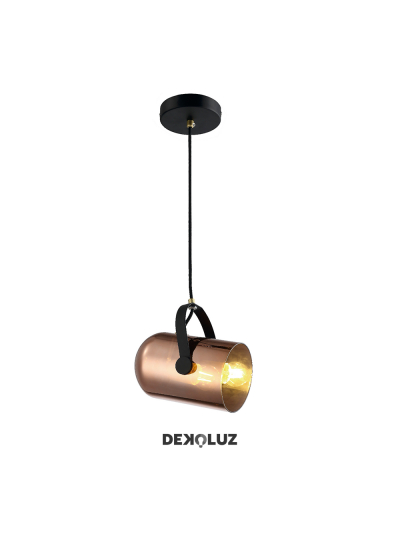 Lámpara Colgante Cobre Moderna