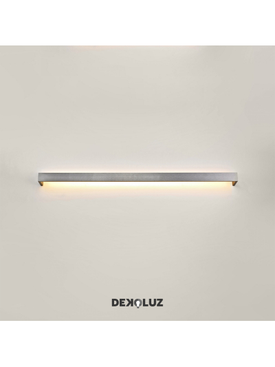 Aplique LED Lineal Plateado