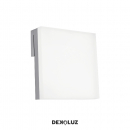 Aplique LED Cuadrado Blanco