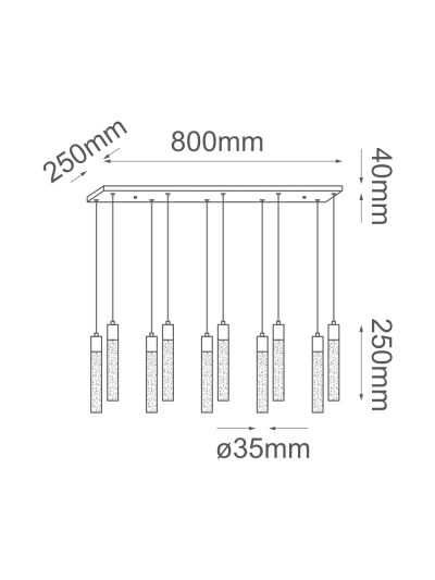 Lámpara LED Diseño Minimalista