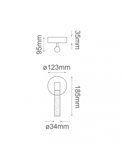 Aplique Pared LED Minimalista