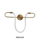 Aplique LED Loop Dorado