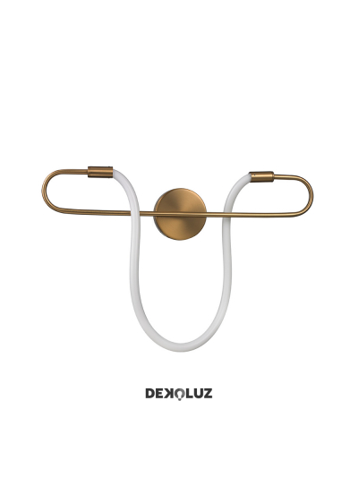 Aplique LED Loop Dorado