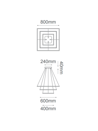 COLGANTE DECORATIVO 3 PLATAFORMAS
