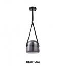 Colgante Moderno Cristal Ahumado