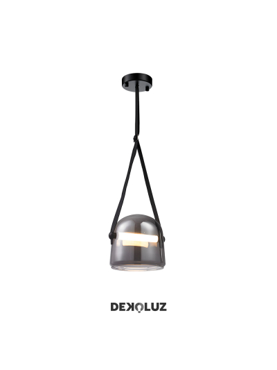 Colgante Moderno Cristal Ahumado